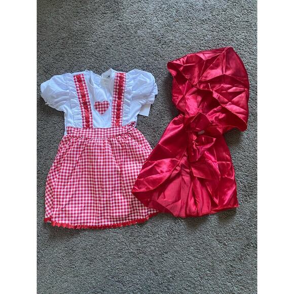 Girls XS (4/5) Little Red Riding Hood Costume - Picture 2 of 2